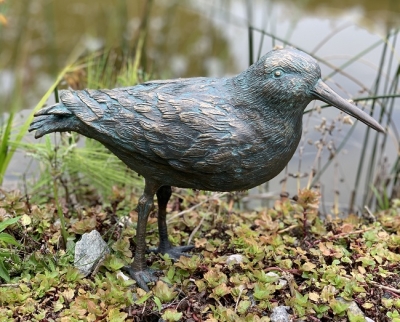 Rottenecker Bronzefigur Austernfischer