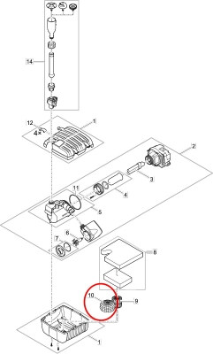 Ersatz Keramikbeutel Filtral klein