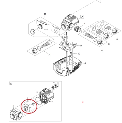 Ersatzrotor AquaMax Eco Premium 13000