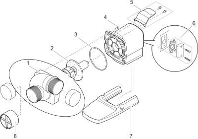 OASE Ersatz Griff Aquarius Eco Premium