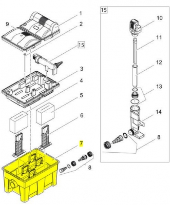 Behlter DLF OEM03, 9000/12000 m.UVC