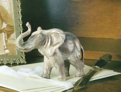 Rottenecker Bronzefigur Elefant