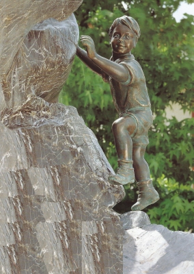 Rottenecker Bronzefigur Arne, gro