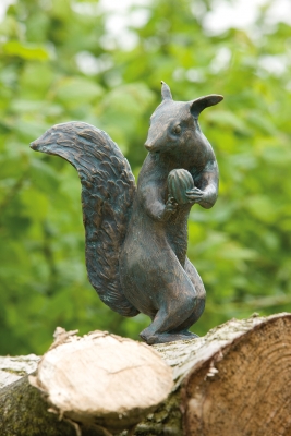 Rottenecker Bronzefigur Eichhrnchen