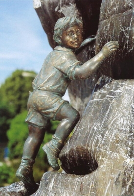 Rottenecker Bronzefigur Malte mini