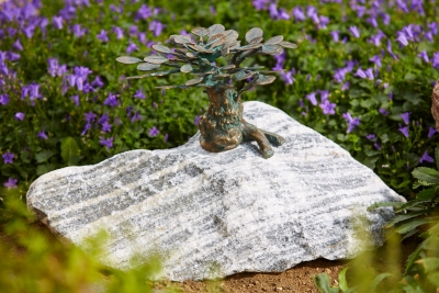 Rottenecker Bronzefigur Bonsai klein