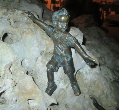 Rottenecker Bronzefigur Kalle mini
