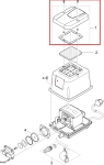Ersatz Gehusedeckel AquaOxy 7500