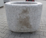 Steinbrunnen rund rustikal 80 x 57