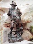 Rottenecker Bronzefigur Hubertus der J�ger