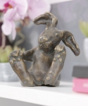 Rottenecker Bronzefigur Kasper der Hase
