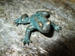 Rottenecker Bronzefigur Mini-Frosch